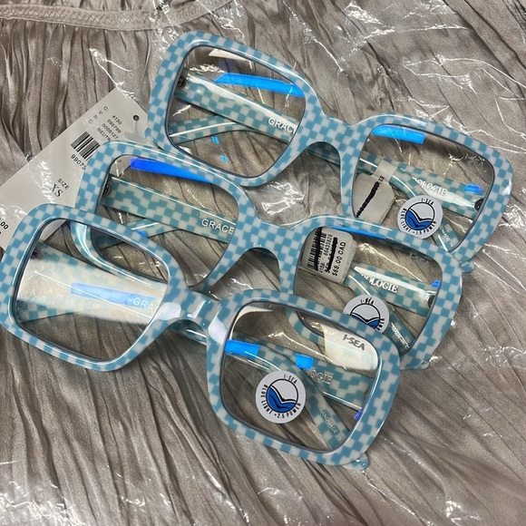 Anthropologie I-SEA Grace readers glasses + blue light new with tag pick stength